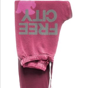 Free City Macaroon Sweatpants M